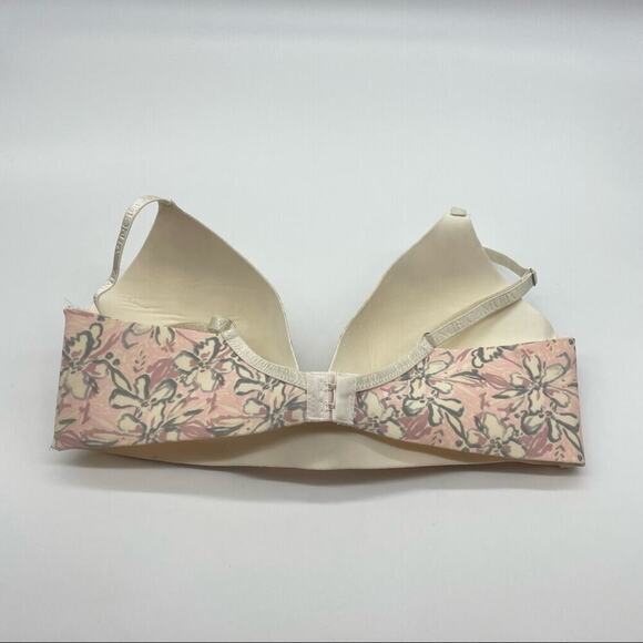 Vince Camuto Wire Free Floral Print Bra - Picture 4 of 10